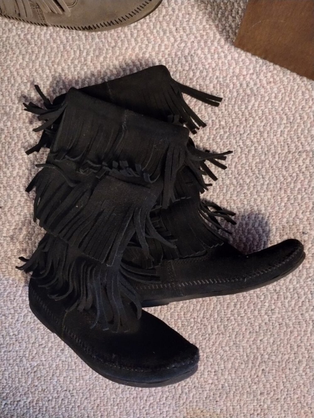 Minnetonka Fringe Boots